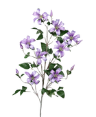 Künstlicher Clematiszweig - Tanjirou | 126 cm | 7 Blüten