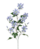 Künstlicher Clematiszweig - Ken | 126 cm | 7 Blüten