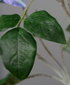 Künstlicher Clematiszweig - Ken | 126 cm | 7 Blüten - Kunstpflanzen von aplanta