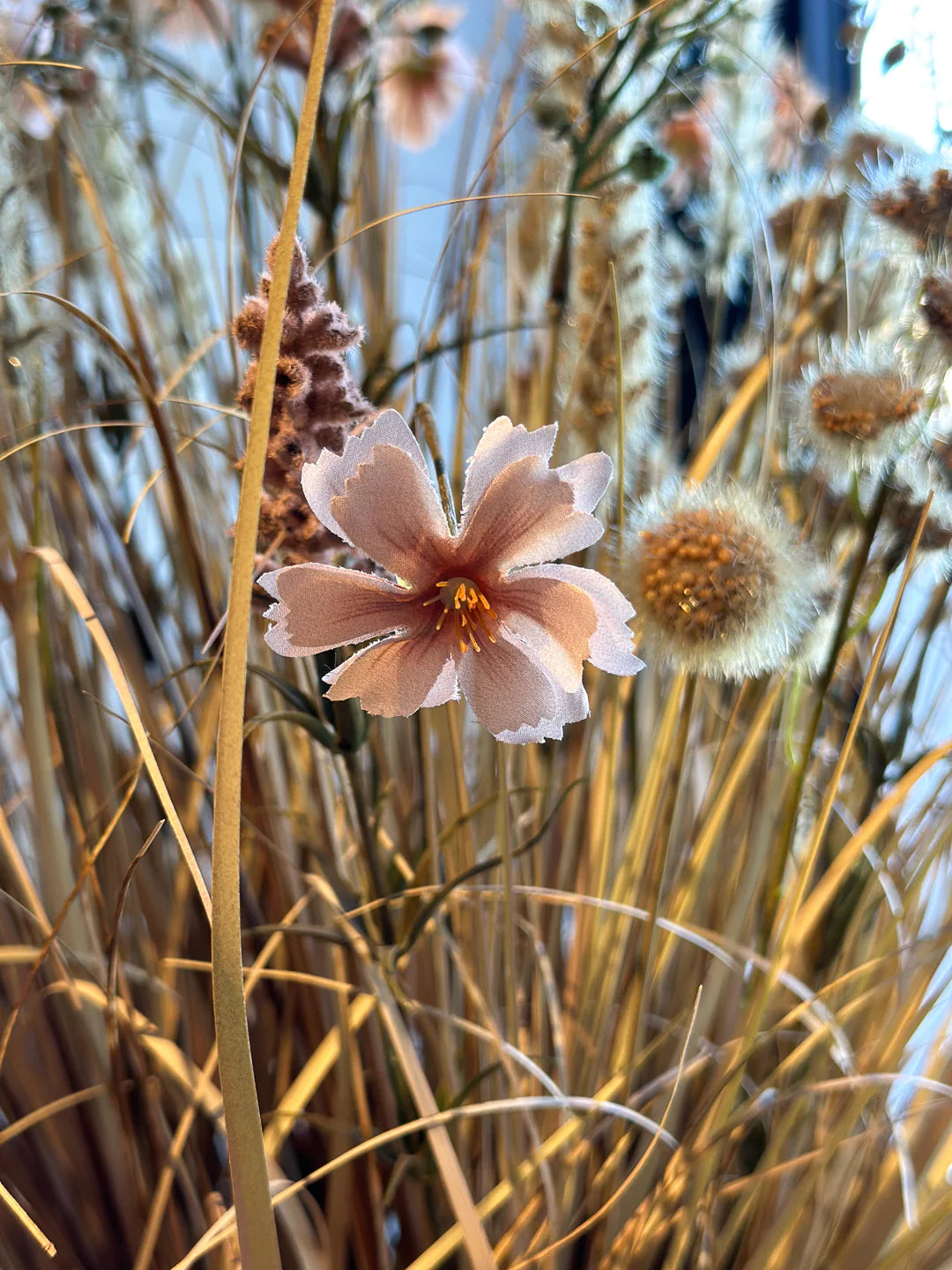 Sztuczne kwiaty łąkowe - Ambre | 50 cm