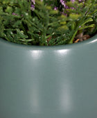 Künstlicher Lavendel - Sejad | 15 cm | im grünen Keramiktopf - Kunstpflanzen von aplanta