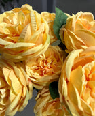 Bukiet róż z 10 główkami kwiatów - Thalia | 45 cm