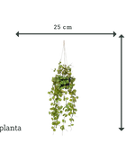 Sztuczny wiszący żyrandol kwiatowy - Konrad | 40 cm